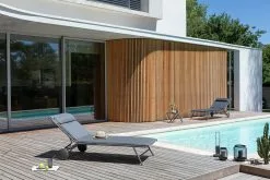 Lafuma Miami II BeComfort® Sonnenliege, Silber -Günstiges Stuhlgeschäft lafuma sunbed miami bec 2023 silver titane 10