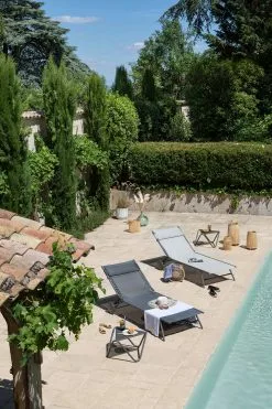 Lafuma Miami II Batyline® Duo Sonnenliege, Obsidian -Günstiges Stuhlgeschäft lafuma sunbed miami duo 2023 galet titane 10