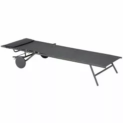 Lafuma Miami II Batyline® Duo Sonnenliege, Obsidian -Günstiges Stuhlgeschäft lafuma sunbed miami duo 2023 galet titane 7