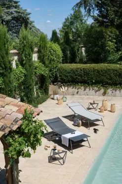 Lafuma Miami Batyline® Duo Hohe Sonnenliege, Galet 12 Lafuma Miami Batyline® Duo Hohe Sonnenliege, Galet -Günstiges Stuhlgeschäft lafuma sunbed miami high duo galet titane 9