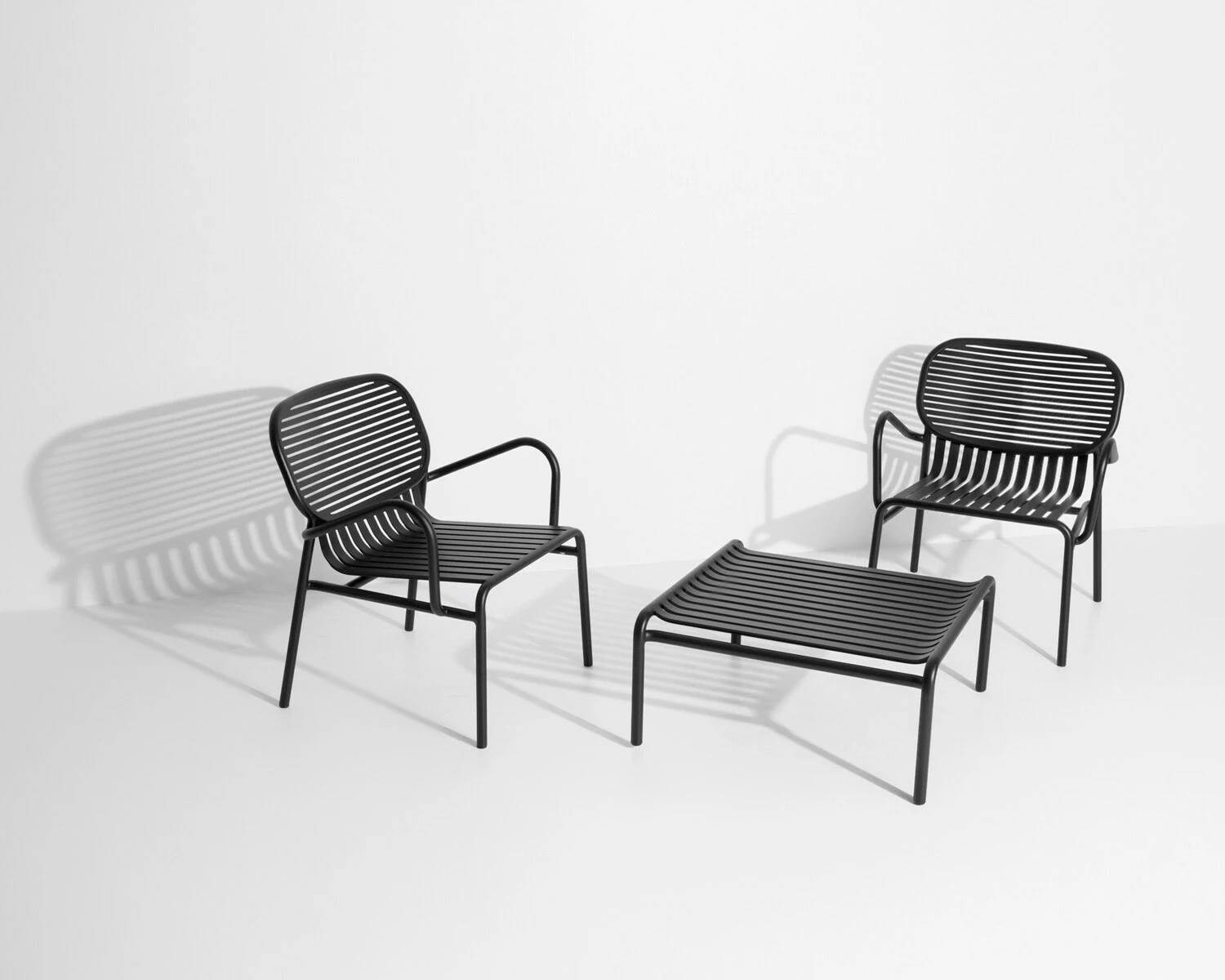 Petite Friture Week-End Kaffeetisch 60x69 Cm, Glasgrün 5 Petite Friture Week-End Kaffeetisch 60x69 Cm, Glasgrün – Bild 3