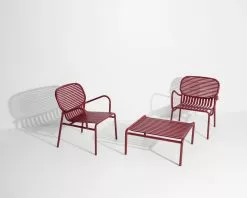 Petite Friture Week-End Kaffeetisch 60x69 Cm, Burgunderrot -Günstiges Stuhlgeschäft petite friture week end coffee table 8