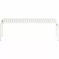 Petite Friture Week-End Kaffeetisch / Bank 51x127 Cm, Weiß