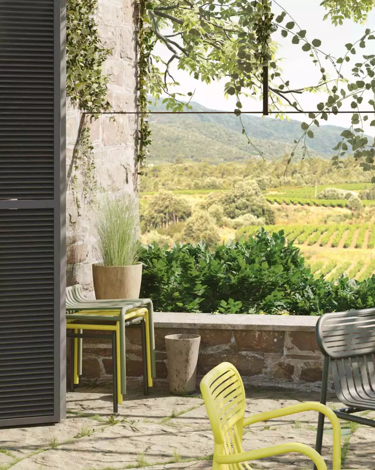 Petite Friture Week-End Hocker, Glasgrün 4 Petite Friture Week-End Hocker, Glasgrün – Bild 2